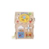 2Kids Toys Activity board Domeček přírodní