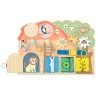 2Kids Toys Activity board Domeček se zvířátky