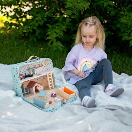 2Kids Toys Domeček pro mazlíčky v kufříku