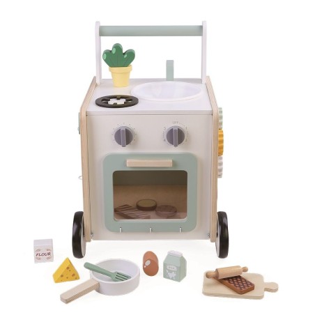 2Kids Toys Dřevěné chodítko Kuchyňka