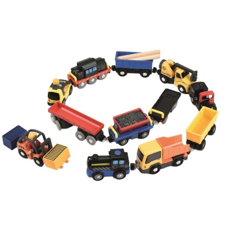 2Kids Toys Sada vozidel k vláčkodráze