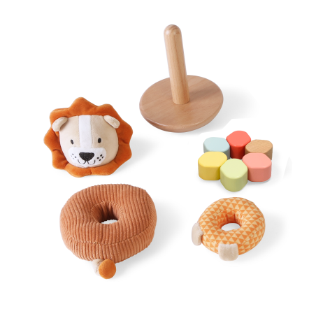 2Kids Toys Nasazovací kroužky Lvíček
