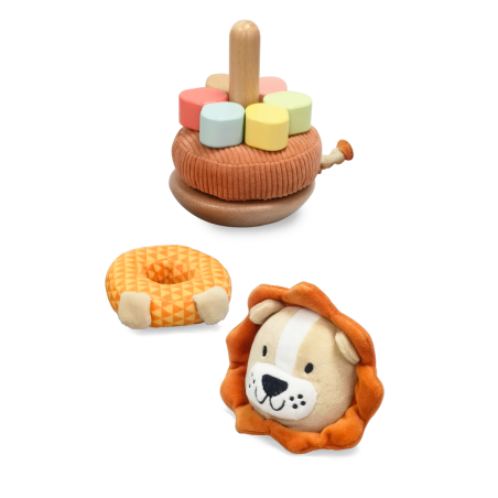 2Kids Toys Nasazovací kroužky Lvíček