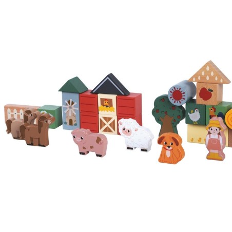 2Kids Toys Kostky Život na farmě 36 ks