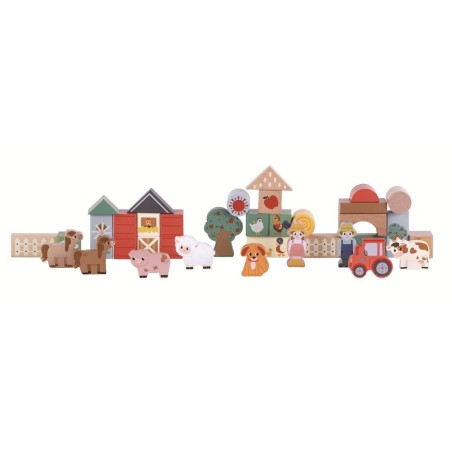 2Kids Toys Kostky Život na farmě 36 ks