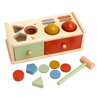 2Kids Toys Zatloukačka a vkládačka Šuplíčky