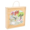 2Kids Toys Puzzle v dřevěné krabici Čtyři roční období