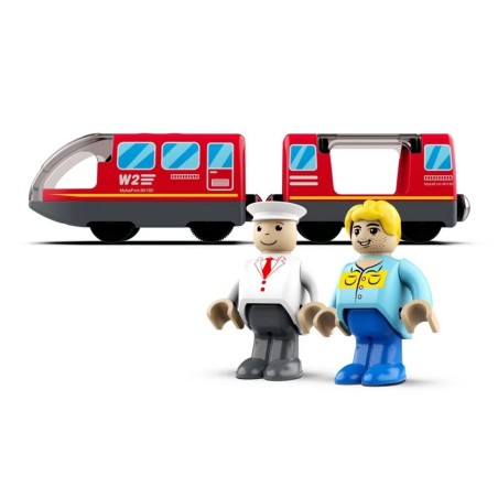 2Kids Toys Elektrický městský vlak červený