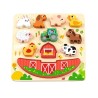 2Kids Toys Balanční puzzle Farma 2 v 1