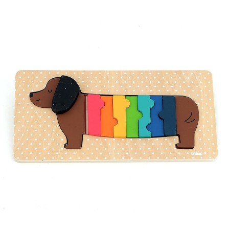 Vilac Vkládací puzzle Pejsek