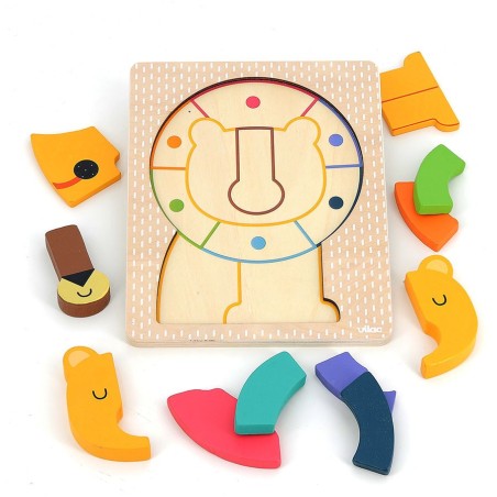 Vilac Vkládací puzzle Lev
