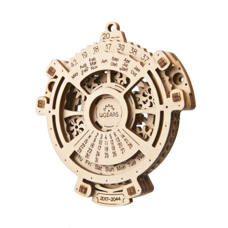 Ugears 3D dřevěná mechanická skládačka Kalendář