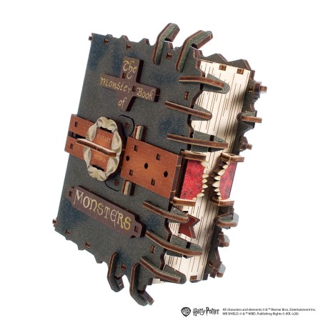 Ugears 3D dřevěná mechanická skládačka Harry Potter The Monster Book of Monsters