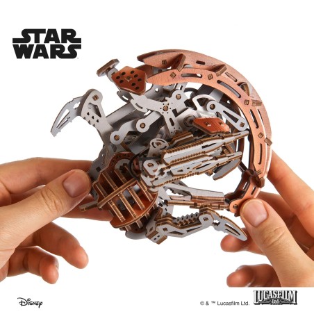 Ugears 3D dřevěná mechanická skládačka Star Wars Droideka