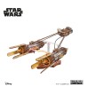 Ugears 3D dřevěná mechanická skládačka Star Wars Závodní kluzák