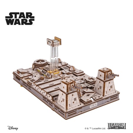 Ugears 3D dřevěná mechanická skládačka Star Wars Stíhačka TIE