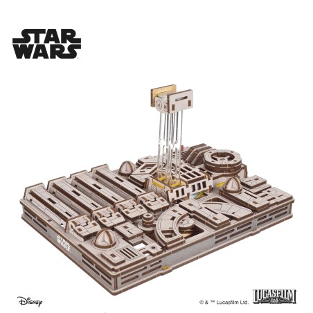 Ugears 3D dřevěná skládačka Star Wars Luke Skywalker X-Wing stíhačka