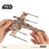 Ugears 3D dřevěná skládačka Star Wars Luke Skywalker X-Wing stíhačka