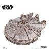 Ugears 3D dřevěná mechanická skládačka Star Wars Millennium Falcon