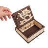 Ugears 3D dřevěné mechanické puzzle Kniha tajemství