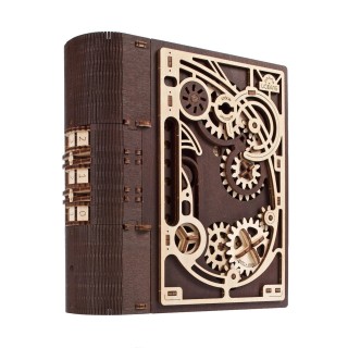Ugears 3D dřevěné mechanické puzzle Kniha tajemství