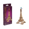 Ugears 3D dřevěné mechanické puzzle Eiffelova věž