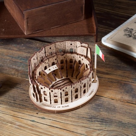 Ugears 3D dřevěné mechanické puzzle Římské Koloseum
