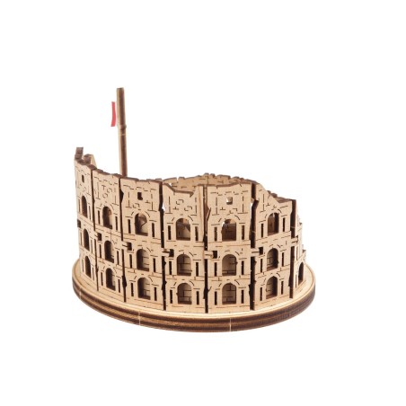 Ugears 3D dřevěné mechanické puzzle Římské Koloseum