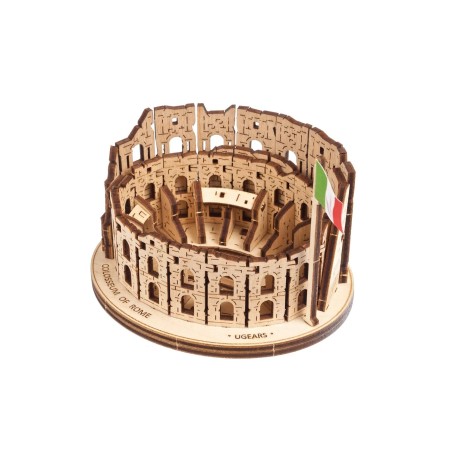 Ugears 3D dřevěné mechanické puzzle Římské Koloseum