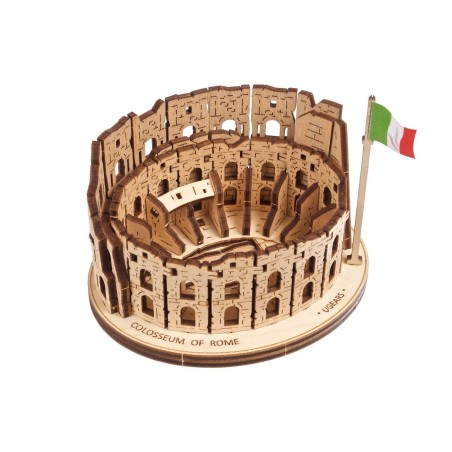 Ugears 3D dřevěné mechanické puzzle Římské Koloseum