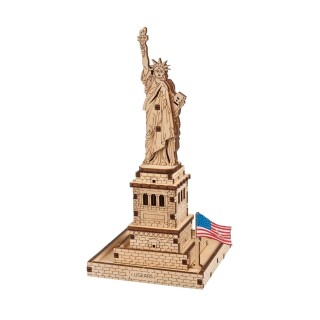 Ugears 3D dřevěné mechanické puzzle Socha Svobody