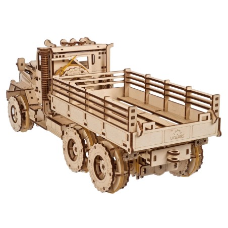 Ugears 3D dřevěné mechanické puzzle Nákladní auto CARGO