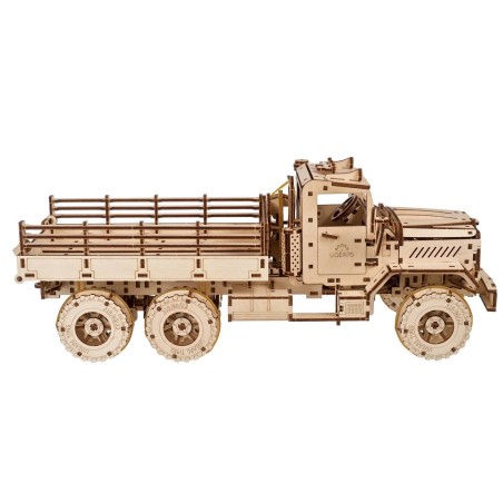 Ugears 3D dřevěné mechanické puzzle Nákladní auto CARGO