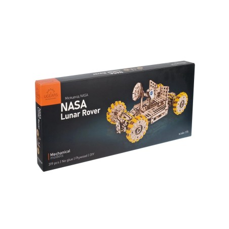 Ugears 3D dřevěné mechanické puzzle NASA, Lunární vozítko