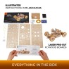 Ugears 3D dřevěné mechanické puzzle NASA, Lunární vozítko