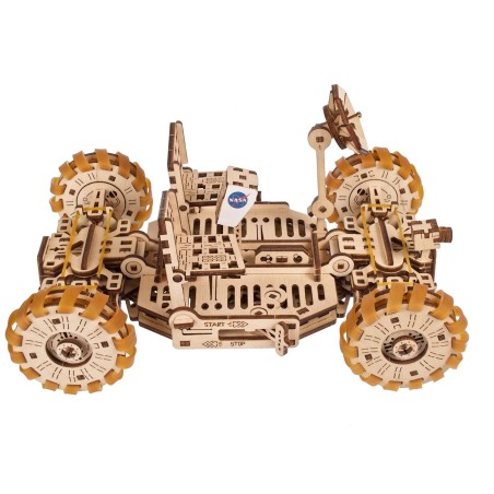 Ugears 3D dřevěné mechanické puzzle NASA, Lunární vozítko