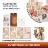 Ugears 3D dřevěné mechanické puzzle Kolo Holland