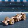 Ugears 3D dřevěné mechanické puzzle Compact Racer