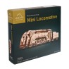 Ugears 3D dřevěné mechanické puzzle MINI Lokomotiva
