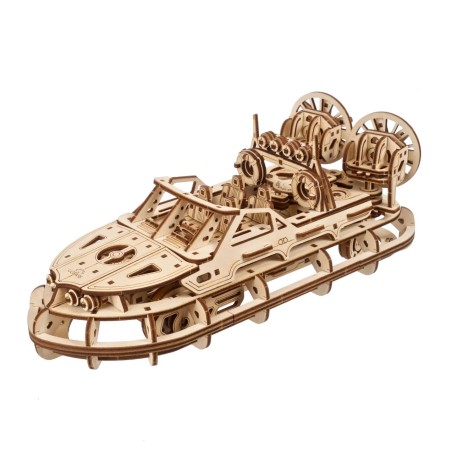 Ugears 3D Dřevěné mechanické puzzle Záchranné vznášedlo