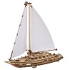 Ugears 3D Dřevěné mechanické puzzle Jachta The Ocean Beauty