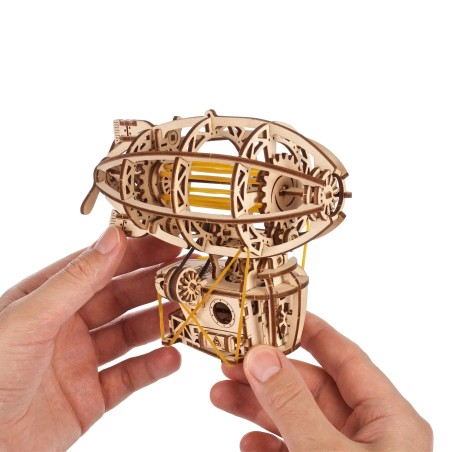 Ugears 3D dřevěné mechanické puzzle STEAMPUNK AIRSHIP