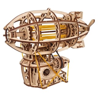 Ugears 3D dřevěné mechanické puzzle STEAMPUNK AIRSHIP