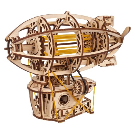 Ugears 3D dřevěné mechanické puzzle STEAMPUNK AIRSHIP