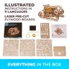 Ugears 3D dřevěné mechanické puzzle Steampunková ponorka