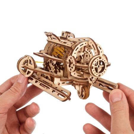 Ugears 3D dřevěné mechanické puzzle Steampunková ponorka