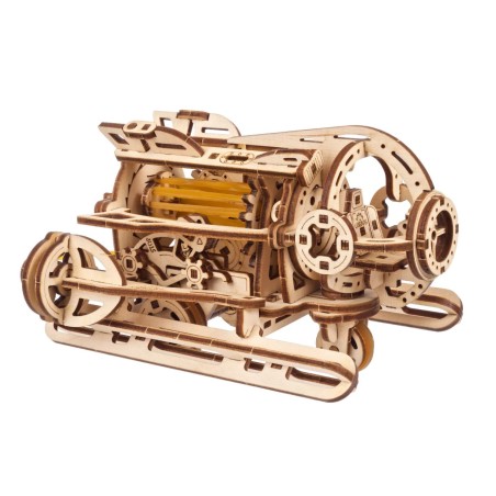 Ugears 3D dřevěné mechanické puzzle Steampunková ponorka