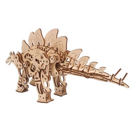 Ugears 3D dřevěné mechanické puzzle Stegosaurus