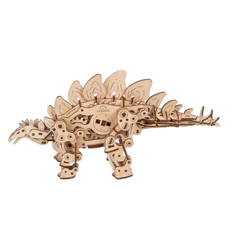 Ugears 3D dřevěné mechanické puzzle Stegosaurus