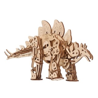 Ugears 3D dřevěné mechanické puzzle Stegosaurus